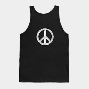 World Peace Symbol Tank Top